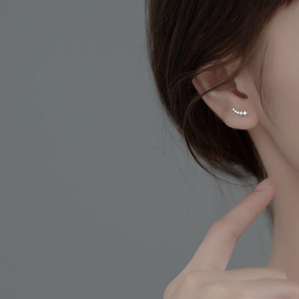 Khuyên tai bạc Le'Mare Jewelry G8535 - Ảnh 2