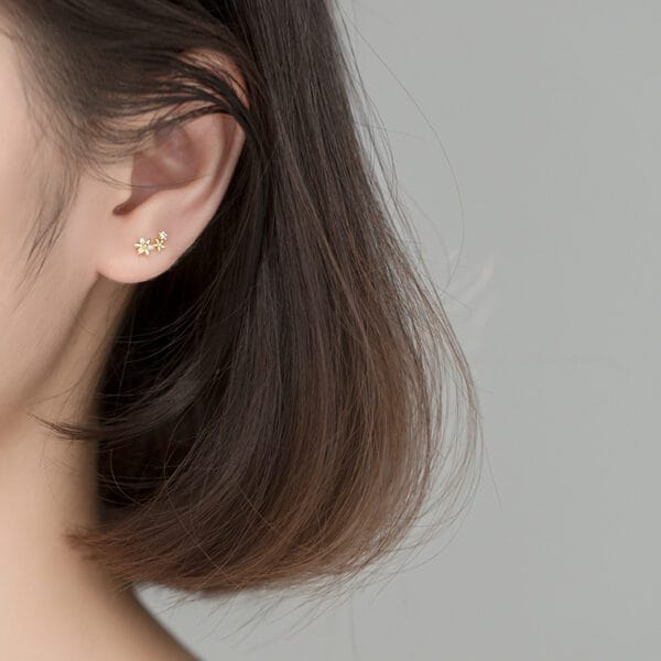 Khuyên tai bạc Le'Mare Jewelry G6378 - Ảnh 3
