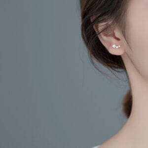 Khuyên tai bạc Le'Mare Jewelry G9436 Le'mare Jewelry LMJ
