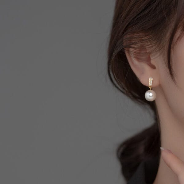 Khuyên tai bạc Le'Mare Jewelry M02462 - Ảnh 2