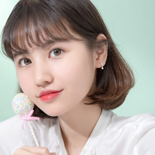 Khuyên tai bạc Le'Mare Jewelry G0733 - Ảnh 5