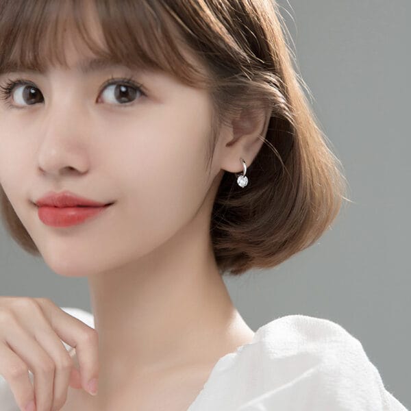 Khuyên tai bạc Le'Mare Jewelry G7190 - Ảnh 5