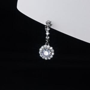Khuyên tai bạc Le'Mare Jewelry LMJ M01849 Le'mare Jewelry LMJ