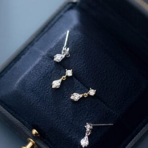 Khuyên tai bạc Le'Mare Jewelry G7118 Le'mare Jewelry LMJ