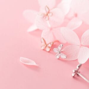 Khuyên tai bạc Le'Mare Jewelry G4956 Le'mare Jewelry LMJ