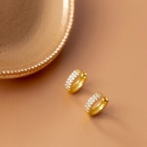 Khuyên tai bạc Le'Mare Jewelry G8951 Le'mare Jewelry LMJ