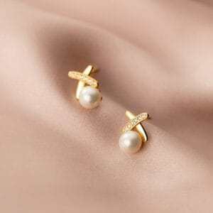 Khuyên tai bạc Le'Mare Jewelry G8965 Le'mare Jewelry LMJ