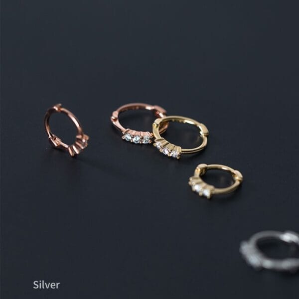 Khuyên tai bạc Le'Mare Jewelry G9046 - Ảnh 2