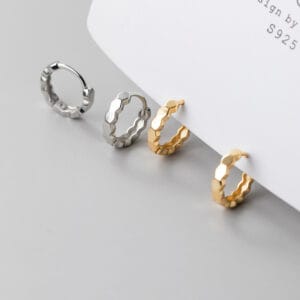 Khuyên tai bạc Le'Mare Jewelry M00627 Le'mare Jewelry LMJ