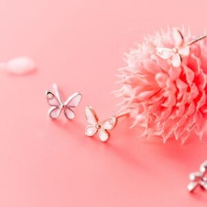 Khuyên tai bạc Le'Mare Jewelry G4956 Le'mare Jewelry LMJ