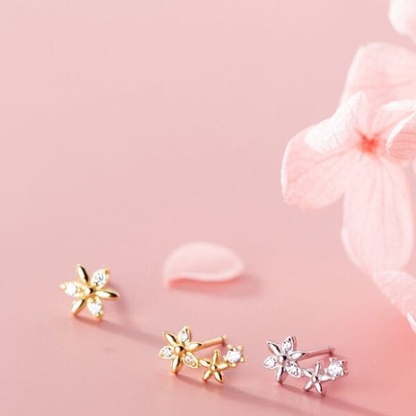Khuyên tai bạc Le'Mare Jewelry G6378 - Ảnh 2