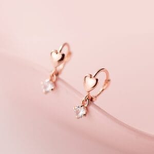 Khuyên tai bạc Le'Mare Jewelry G6654 Le'mare Jewelry LMJ