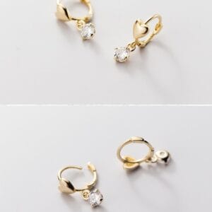 Khuyên tai bạc Le'Mare Jewelry G6654 Le'mare Jewelry LMJ
