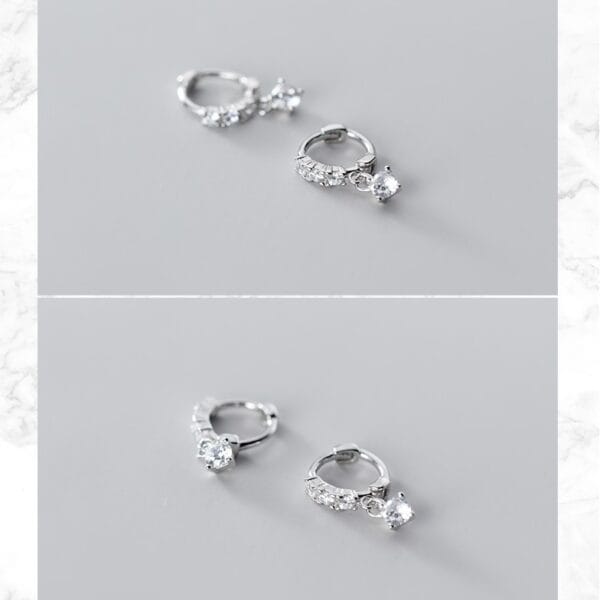 Khuyên tai bạc Le'Mare Jewelry G0733 - Ảnh 2