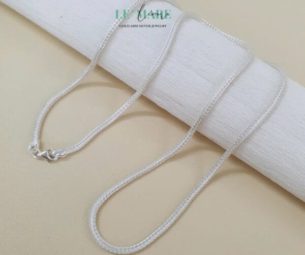 Dây chuyền bạc nam sợi máy nhỏ LM004 Le'Mare Jewelry – Gợi ý món quà độc đáo và ý nghĩa dành tặng nam giới trong các dịp sinh nhật, ngày kỷ niệm, lễ tết, giáng sinh - năm mới.... - Ảnh 3
