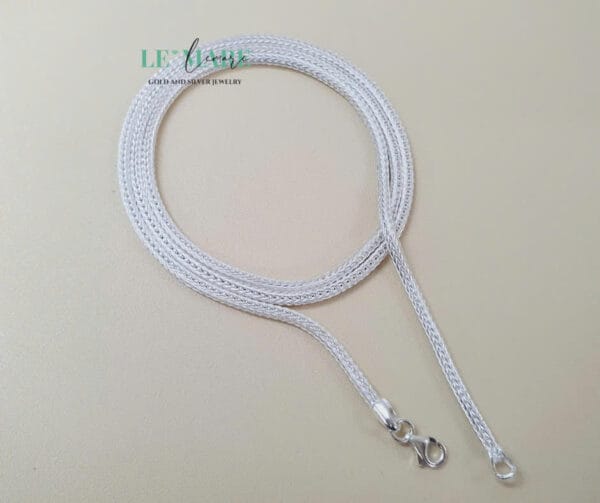 Dây chuyền bạc nam sợi máy nhỏ LM004 Le'Mare Jewelry – Gợi ý món quà độc đáo và ý nghĩa dành tặng nam giới trong các dịp sinh nhật, ngày kỷ niệm, lễ tết, giáng sinh - năm mới.... - Ảnh 2