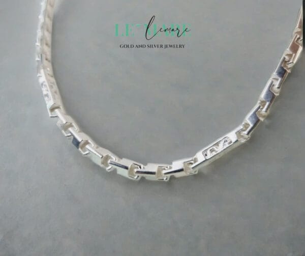 Dây chuyền bạc nam sợi móc LM0012 Le'Mare Jewelry – Gợi ý món quà độc đáo và ý nghĩa dành tặng nam giới trong các dịp sinh nhật, ngày kỷ niệm, lễ tết, giáng sinh - năm mới.... - Ảnh 3