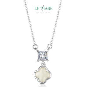 Dây Chuyền Ngọc Bích Ferlivia – Dây chuyền ngọc bích nữ chạm vào may mắn và hạnh phúc BNDC37 Le'mare Jewelry LMJ