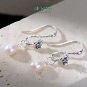 Khuyên tai Bạc nữ BNKT42 Le'mare Jewelry LMJ