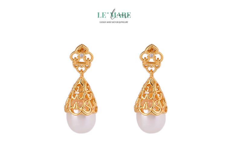 Khuyên tai Bạc nữ BNKT44 Khuyên tai Bạc  nữ  BNKT44 - Ảnh 5