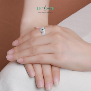 Nhẫn ngọc bích BNN01 Le'mare Jewelry LMJ