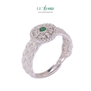 Nhẫn ngọc bích BNN01 Le'mare Jewelry LMJ