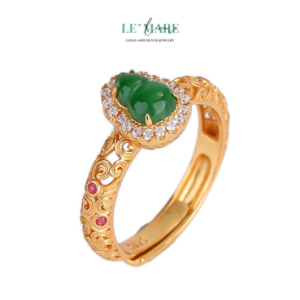 Nhẫn ngọc bích BNN2 Le'mare Jewelry LMJ
