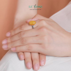 Nhẫn ngọc bích BNN5 Le'mare Jewelry LMJ