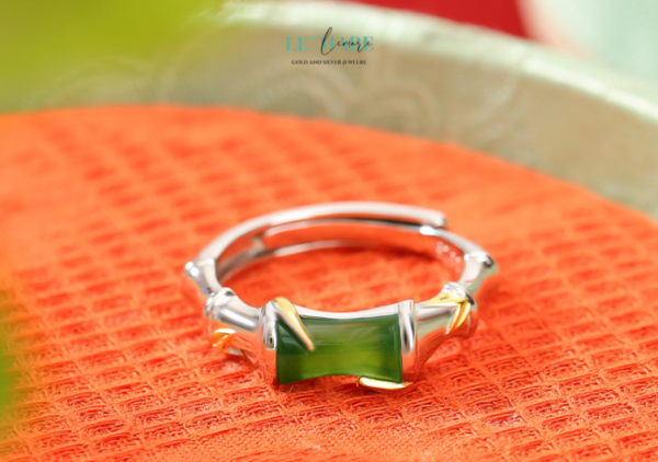 Nhẫn ngọc bích BNN7 - Ảnh 3