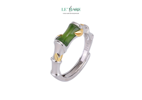 Nhẫn ngọc bích BNN7 - Ảnh 5