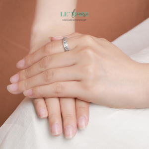 Nhẫn bạc BNN11 Le'mare Jewelry LMJ