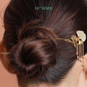 Trâm Cài Tóc Trầm Diệp – Thanh sắc ngọc bích, lay động mùa hoa nở BNTC02 Le'mare Jewelry LMJ