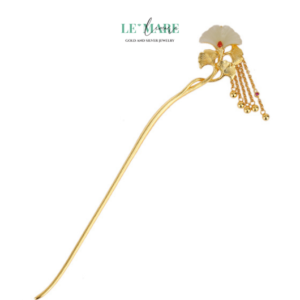 Trâm Cài Tóc Trầm Diệp – Thanh sắc ngọc bích, lay động mùa hoa nở BNTC02 Le'mare Jewelry LMJ