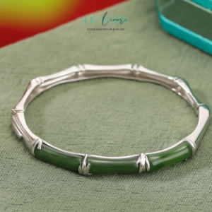 Lắc Tay Bạc Nữ Thanh Trúc – Vững Chãi và Bình An BNVT13 Lắc Tay Bạc Nữ Thanh Trúc – Vững Chãi và Bình An BNVT13 Le'mare Jewelry LMJ