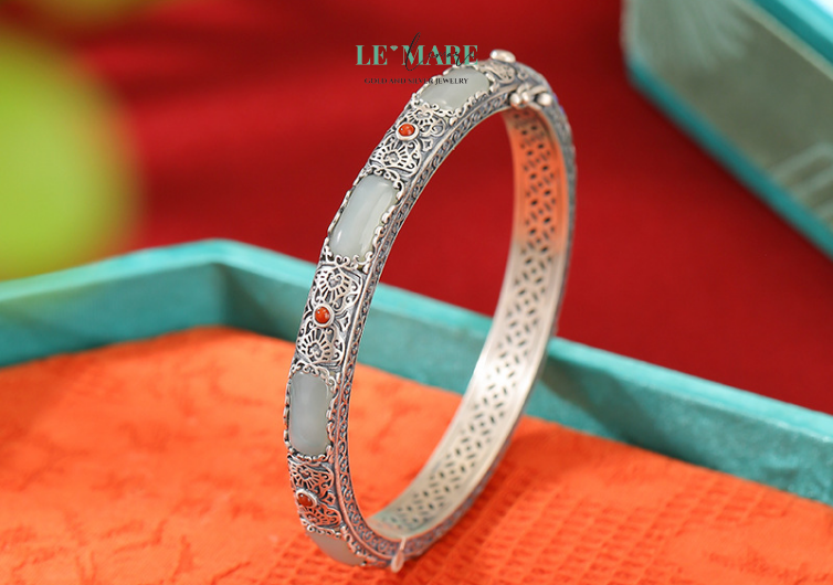 Vòng Tay Ngọc Bích – Dòng Chảy Của Sự An Yên Le'mare Jewelry LMJ