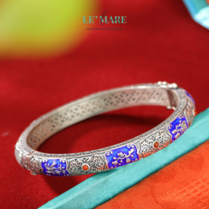 Vòng tay ngọc bích Thượng Uyển – Đóa Ngọc Giữa Khu Vườn Cao Quý BNVT16 Vòng tay ngọc bích Thượng Uyển – Đóa Ngọc Giữa Khu Vườn Cao Quý BNVT16 Le'mare Jewelry LMJ