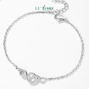 Vòng Tay Ngọc Bích Nữ "Bảo Ngọc" BNVT26 Le'mare Jewelry LMJ