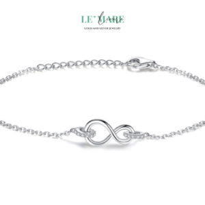 Vòng Tay Ngọc Bích Nữ "Bảo Ngọc" BNVT26 Le'mare Jewelry LMJ