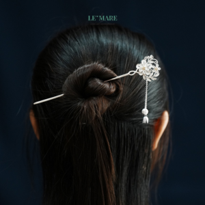 Trâm Cài Tóc Khúc Ca Của Muôn Hoa Bạc S925 – Dịu Dàng Và Rực Rỡ BNTC31 Le'mare Jewelry LMJ
