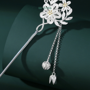 Trâm Cài Tóc Khúc Ca Của Muôn Hoa Bạc S925 – Dịu Dàng Và Rực Rỡ BNTC31 Le'mare Jewelry LMJ