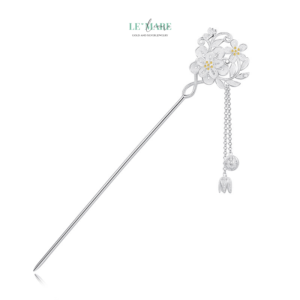 Trâm Cài Tóc Khúc Ca Của Muôn Hoa Bạc S925 – Dịu Dàng Và Rực Rỡ BNTC31 Le'mare Jewelry LMJ