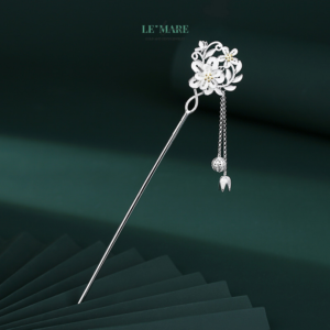 Trâm Cài Tóc Khúc Ca Của Muôn Hoa Bạc S925 – Dịu Dàng Và Rực Rỡ BNTC31 Le'mare Jewelry LMJ