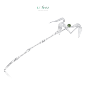 Trâm Cài Tóc Ngọc Bích Trúc Xinh – Thanh Cao và Bản Lĩnh BNTC33 Le'mare Jewelry LMJ