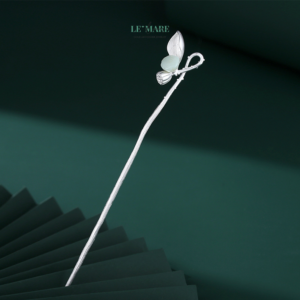 Trâm Cài Tóc Ngọc Bích Cánh Sen Đầu Tiên BNTC35 Le'mare Jewelry LMJ