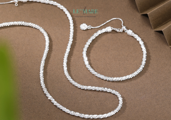 Dây chuyền bạc nữ Lumié – Dây chuyền bạc nữ chạm vào ánh sáng BNDC16