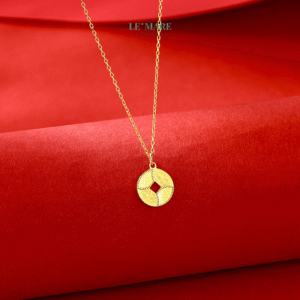 Dây chuyền bạc nữ Tiền Tâm – Ánh bạc của phú quý, thanh tịnh và viên mãn BNDC59 Le'mare Jewelry LMJ
