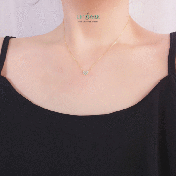 Dây chuyền bạc nữ Tiểu Tâm – Trái tim nhỏ, tình yêu lớn BNDC91 - Ảnh 2