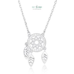 Dây chuyền bạc nữ Dream Catcher – Giấc mơ bé bỏng trên cổ ai BNDC92 Le'mare Jewelry LMJ