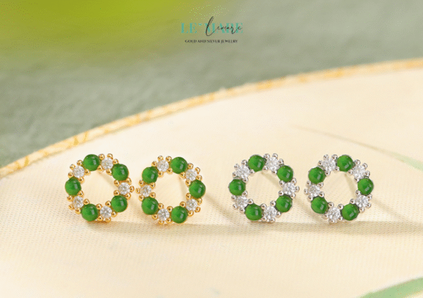 Khuyên tai bạc nữ BNKT25