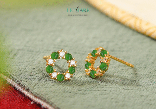 Khuyên tai bạc nữ BNKT25 - Ảnh 2